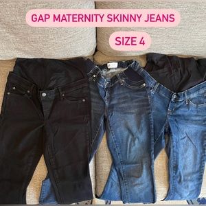 ❌SOLD❌ Lot of Gap maternity jeans